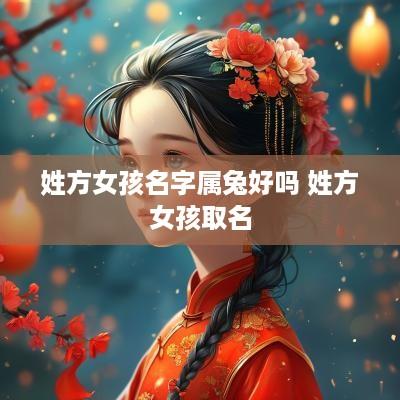 姓方女孩名字属兔好吗 姓方女孩取名
