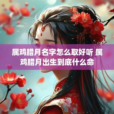 属鸡腊月名字怎么取好听 属鸡腊月出生到底什么命