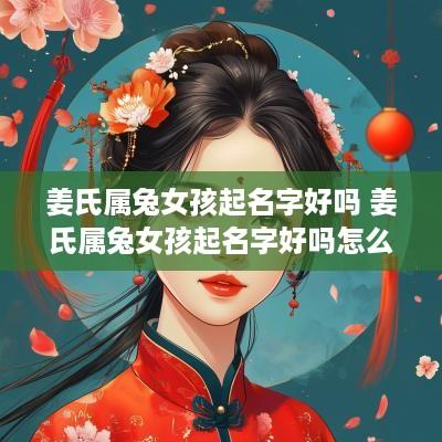 姜氏属兔女孩起名字好吗 姜氏属兔女孩起名字好吗怎么样