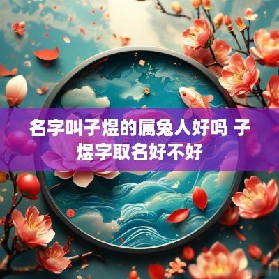 名字叫子煜的属兔人好吗 子煜字取名好不好