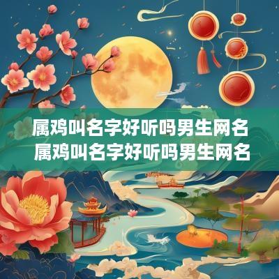 属鸡叫名字好听吗男生网名 属鸡叫名字好听吗男生网名两个字