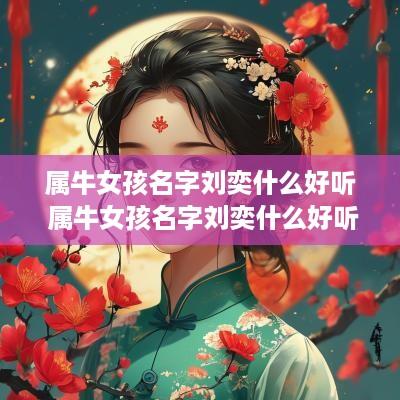 属牛女孩名字刘奕什么好听 属牛女孩名字刘奕什么好听点