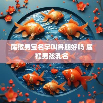 属猴男宝名字叫鲁朋好吗 属猴男孩乳名