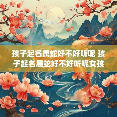 孩子起名属蛇好不好听呢 孩子起名属蛇好不好听呢女孩