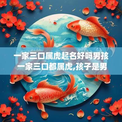 一家三口属虎起名好吗男孩 一家三口都属虎,孩子是男孩