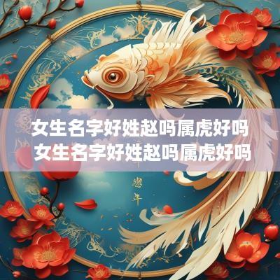 女生名字好姓赵吗属虎好吗 女生名字好姓赵吗属虎好吗
