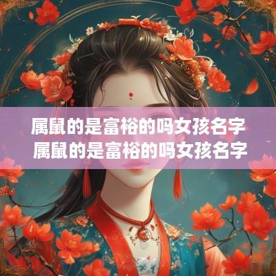 属鼠的是富裕的吗女孩名字 属鼠的是富裕的吗女孩名字叫什么
