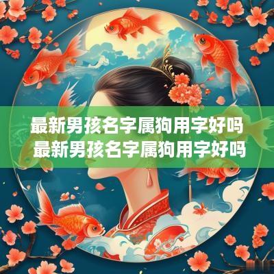 最新男孩名字属狗用字好吗 最新男孩名字属狗用字好吗怎么取
