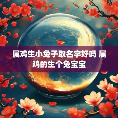 属鸡生小兔子取名字好吗 属鸡的生个兔宝宝