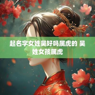 起名字女姓吴好吗属虎的 吴姓女孩属虎