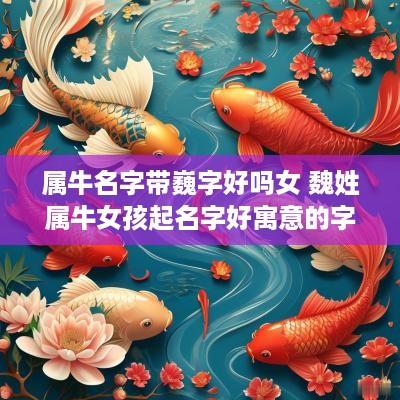 属牛名字带巍字好吗女 魏姓属牛女孩起名字好寓意的字
