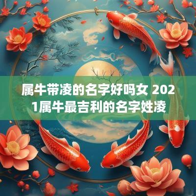 属牛带凌的名字好吗女 2025属牛最吉利的名字姓凌