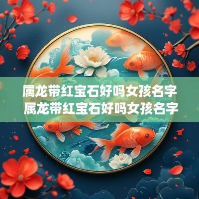 属龙带红宝石好吗女孩名字 属龙带红宝石好吗女孩名字叫什么