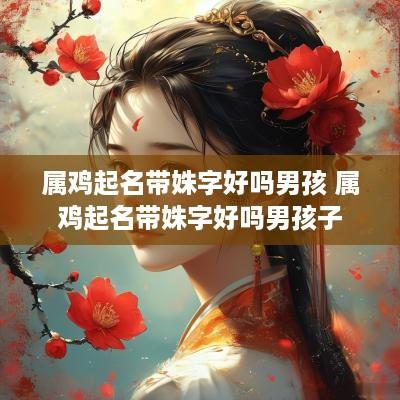属鸡起名带姝字好吗男孩 属鸡起名带姝字好吗男孩子