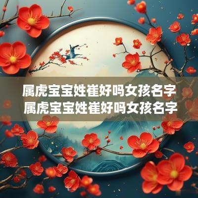属虎宝宝姓崔好吗女孩名字 属虎宝宝姓崔好吗女孩名字叫什么