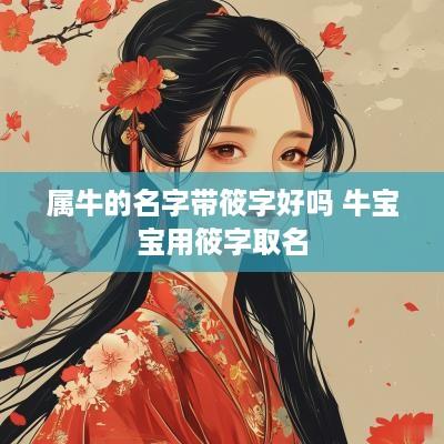 属牛的名字带筱字好吗 牛宝宝用筱字取名