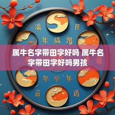 属牛名字带田字好吗 属牛名字带田字好吗男孩