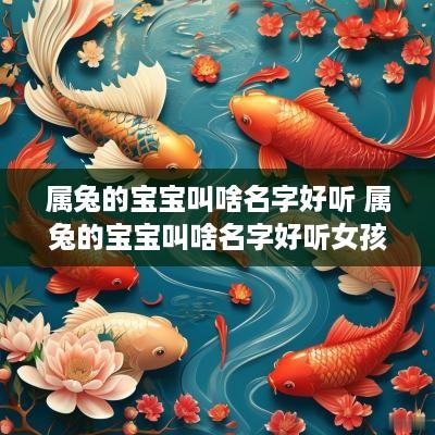 属兔的宝宝叫啥名字好听 属兔的宝宝叫啥名字好听女孩