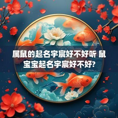 属鼠的起名宇宸好不好听 鼠宝宝起名宇宸好不好?