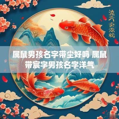 属鼠男孩名字带尘好吗 属鼠带宸字男孩名字洋气