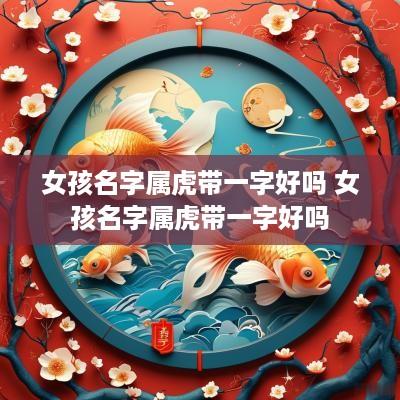 女孩名字属虎带一字好吗 女孩名字属虎带一字好吗