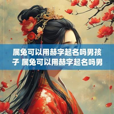 属兔可以用赫字起名吗男孩子 属兔可以用赫字起名吗男孩子名字
