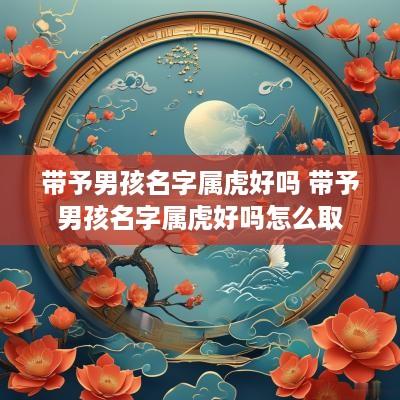 带予男孩名字属虎好吗 带予男孩名字属虎好吗怎么取