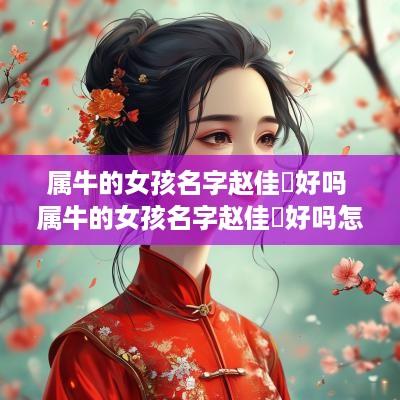 属牛的女孩名字赵佳玥好吗 属牛的女孩名字赵佳玥好吗怎么取