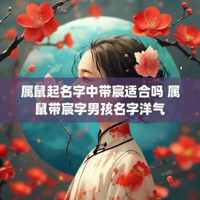 属鼠起名字中带宸适合吗 属鼠带宸字男孩名字洋气