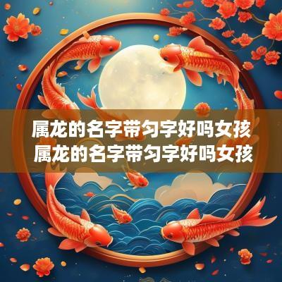 属龙的名字带匀字好吗女孩 属龙的名字带匀字好吗女孩怎么取