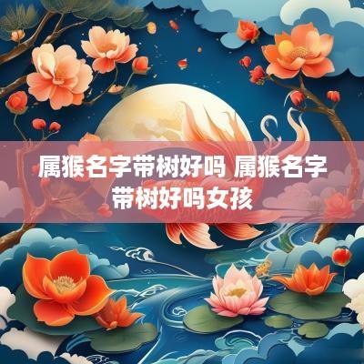属猴名字带树好吗 属猴名字带树好吗女孩
