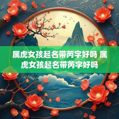 属虎女孩起名带芮字好吗 属虎女孩起名带芮字好吗
