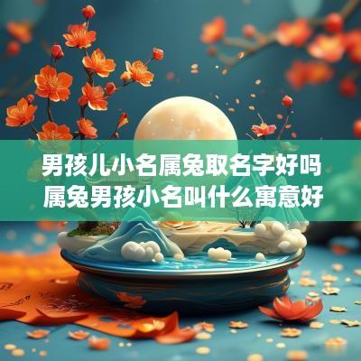 男孩儿小名属兔取名字好吗 属兔男孩小名叫什么寓意好的