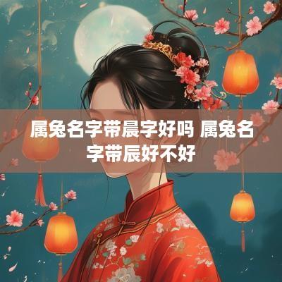 属兔名字带晨字好吗 属兔名字带辰好不好
