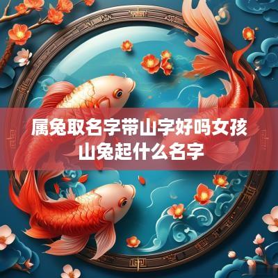 属兔取名字带山字好吗女孩 山兔起什么名字