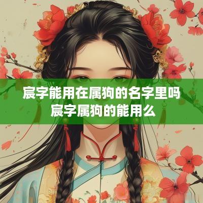 宸字能用在属狗的名字里吗 宸字属狗的能用么