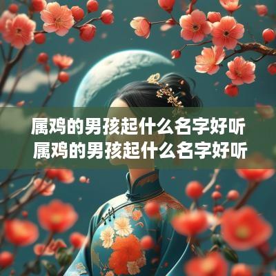 属鸡的男孩起什么名字好听 属鸡的男孩起什么名字好听点