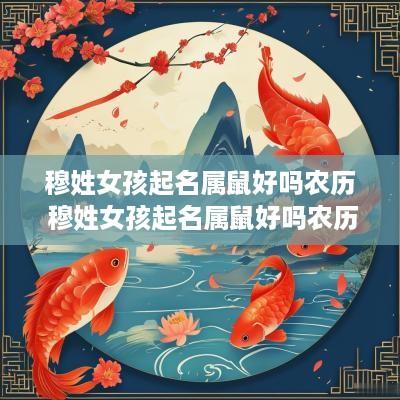 穆姓女孩起名属鼠好吗农历 穆姓女孩起名属鼠好吗农历生日