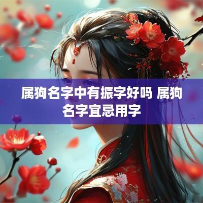 属狗名字中有振字好吗 属狗名字宜忌用字