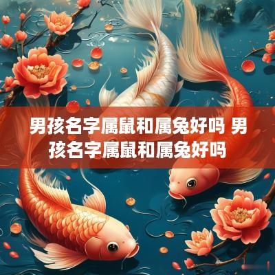 男孩名字属鼠和属兔好吗 男孩名字属鼠和属兔好吗