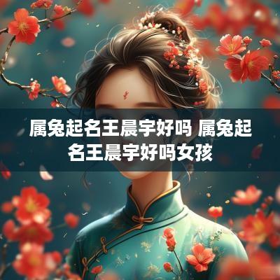 属兔起名王晨宇好吗 属兔起名王晨宇好吗女孩