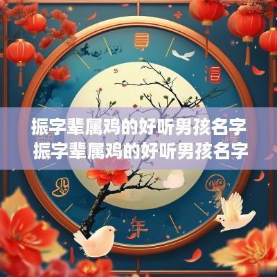 振字辈属鸡的好听男孩名字 振字辈属鸡的好听男孩名字怎么取