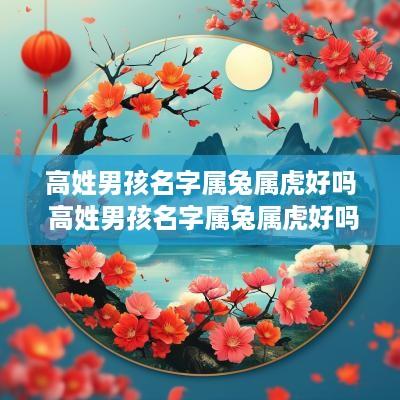 高姓男孩名字属兔属虎好吗 高姓男孩名字属兔属虎好吗