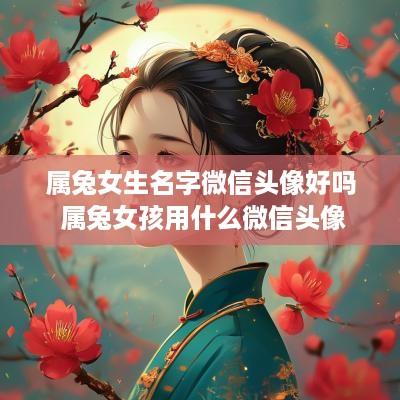 属兔女生名字微信头像好吗 属兔女孩用什么微信头像