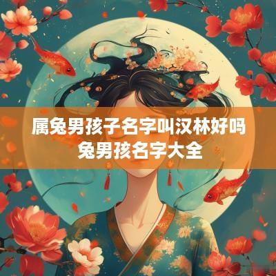 属兔男孩子名字叫汉林好吗 兔男孩名字大全