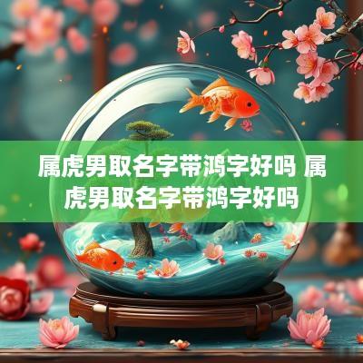 属虎男取名字带鸿字好吗 属虎男取名字带鸿字好吗