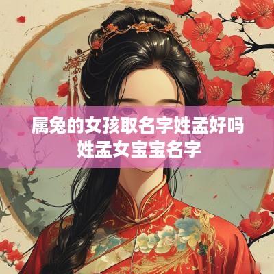 属兔的女孩取名字姓孟好吗 姓孟女宝宝名字