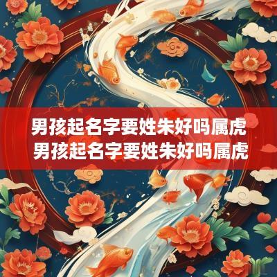 男孩起名字要姓朱好吗属虎 男孩起名字要姓朱好吗属虎宝宝