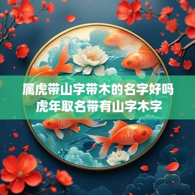 属虎带山字带木的名字好吗 蛇年取名带有山字木字