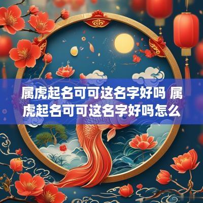 属虎起名可可这名字好吗 属虎起名可可这名字好吗怎么样